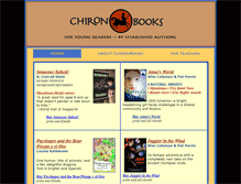 Tablet Screenshot of chironbooks.com
